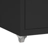 Schwarzer Archivschrank Genoveva 28x41x69cm (Metall)