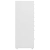 Grauer Archivschrank Genoveva 28x41x109cm (Metall)