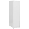 Grauer Archivschrank Genoveva 28x41x109cm (Metall)