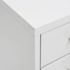 Grauer Archivschrank Genoveva 28x41x109cm (Metall)