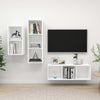 TV-Möbel-Set Jettie, weiß (3-teilig, Spanplatte)