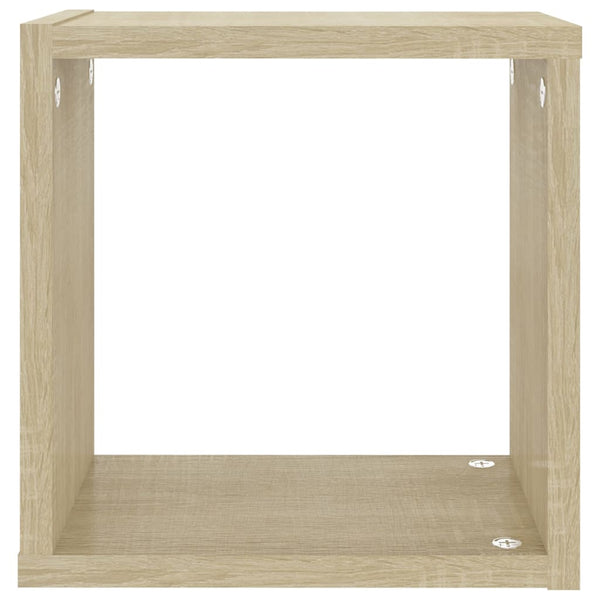 Würfelregale Tinculina aus Sonoma-Eiche 26x15x26cm (4 Stk.)