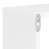 Weißes Würfel-Wandregal Tinculina 80x15x26,5cm (4 Stück Spanplatte)