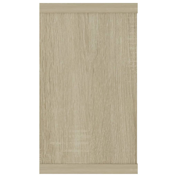 Sonoma-tammi kuutioseinähyllyt Tinculina 80x15x26,5cm (2 kpl, puinen)