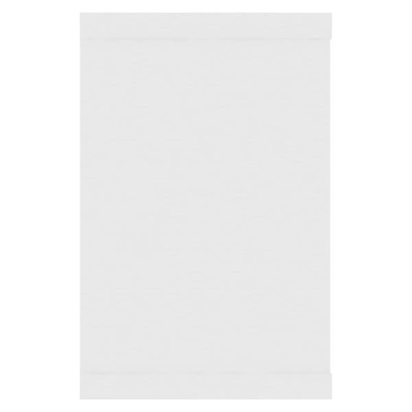 Valkoiset Tinculina kuutioseinähyllyt 60x15x23cm (2 kpl puinen)