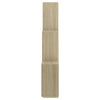 Wandregal Sonoma Eiche Würfel Varol 78x15x93cm (Holz)