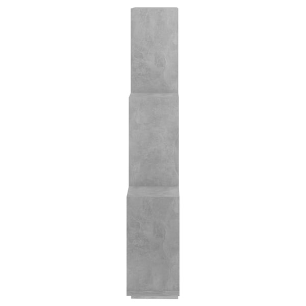 Betonggraues Würfelwandregal Varol 78x15x93cm (Holz)