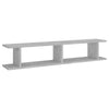 Betongraue Wandregale Vulica 105x18x20cm (2 St. Spanplatte)