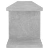 Betongraue Wandregale Vulica 105x18x20cm (2 St. Spanplatte)