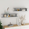 Betongraue Wandregale Vulica 105x18x20cm (2 St. Spanplatte)