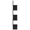 Schwarzes Wandregal Donas 20x20x127,5cm (Holz)
