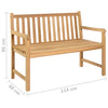 Gartenbank Bogumila 114cm (Teak)