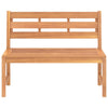 Gartenbank Saliev 114cm (Teak)