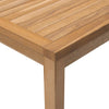Gartentisch Olie 110x110x77cm (Teak)