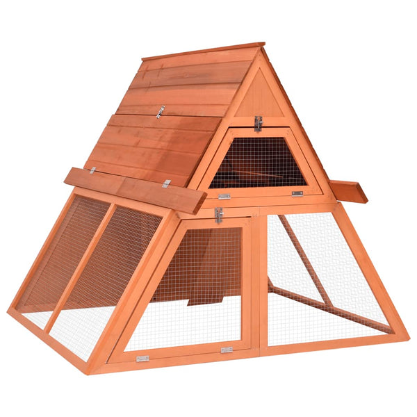 Holzhasenstall Indefina 152x127x109,5cm (Tanne)
