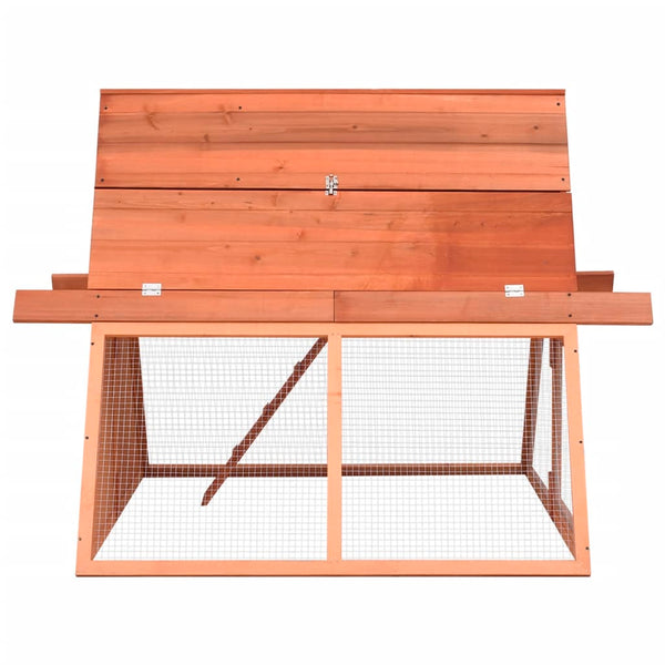 Holzhasenstall Indefina 152x127x109,5cm (Tanne)