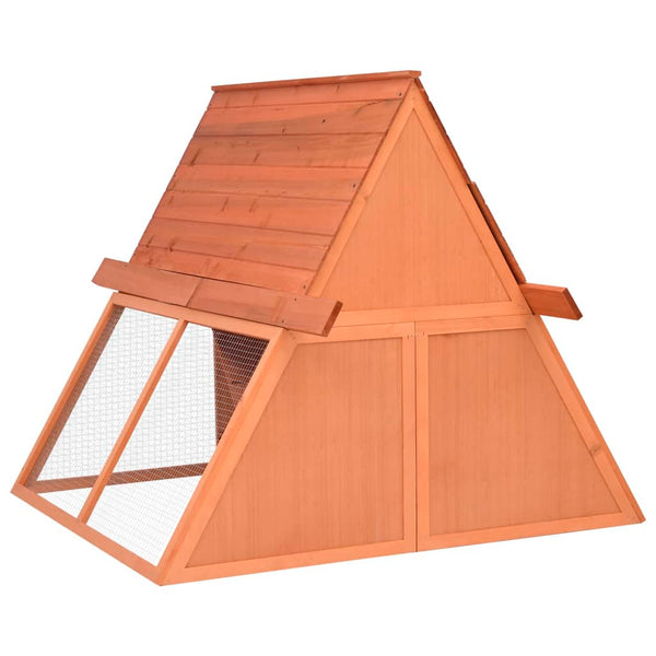 Holzhasenstall Indefina 152x127x109,5cm (Tanne)