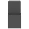Grauer Schuhschrank Araceli für den Flur 105x35,5x70cm (Holz)