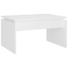 Weißer Couchtisch Auror 68x50x38cm (Holz)