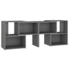 Graues TV-Möbel Vochin 104x30x52cm (Holz)