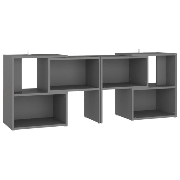 Graues TV-Möbel Vochin 104x30x52cm (Holz)