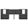Graues TV-Möbel Vochin 104x30x52cm (Holz)
