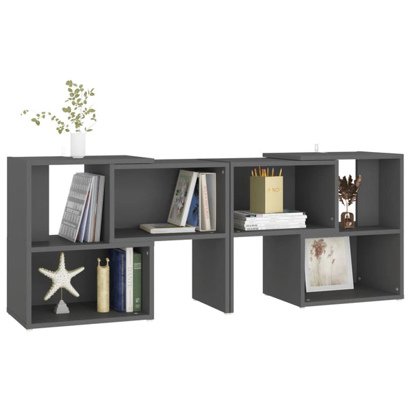 Graues TV-Möbel Vochin 104x30x52cm (Holz)