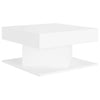 Weißer Couchtisch Frederica 57x57x30cm (Holz)