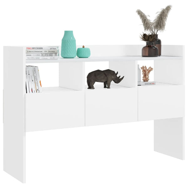 Weißes Sideboard Vionela 105x30x70cm (Holz)