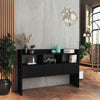 Musta senkki Vionela 105x30x70cm (puinen)