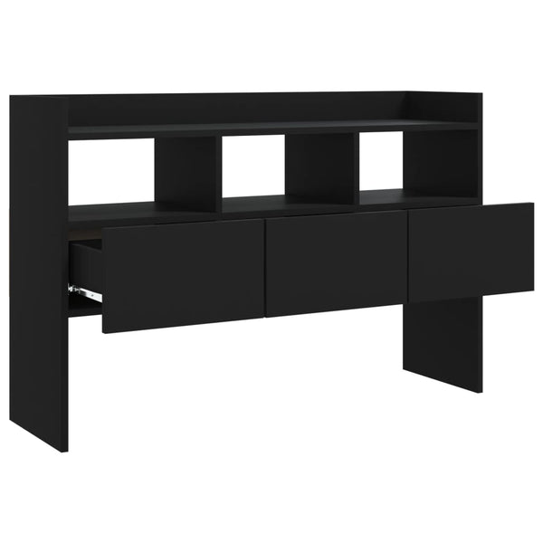 Musta senkki Vionela 105x30x70cm (puinen)
