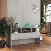 Betongraues Sideboard Vionela 105x30x70cm (Holz)