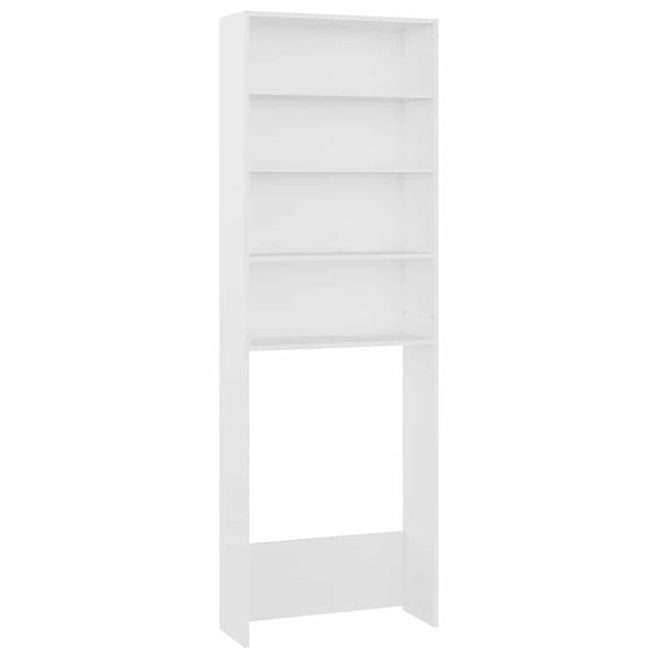 Weißer Waschmaschinenschrank Saco 64x24x190cm