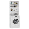 Weißer Waschmaschinenschrank Saco 64x24x190cm