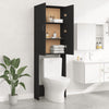Waschmaschinenschrank Zoe schwarz 64x25,5x190cm