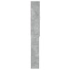 Betongrauer Waschmaschinenschrank Zoe 64x25,5x190cm