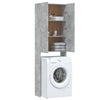 Betongrauer Waschmaschinenschrank Zoe 64x25,5x190cm