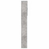 Waschmaschinenschrank Niculcea betongrau 64x25,5x190cm