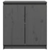 Grauer Beistellschrank Lubia 60x36x65cm (Kiefer)