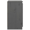 Grauer Beistellschrank Lubia 60x36x65cm (Kiefer)