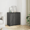 Grauer Beistellschrank Lubia 60x36x65cm (Kiefer)