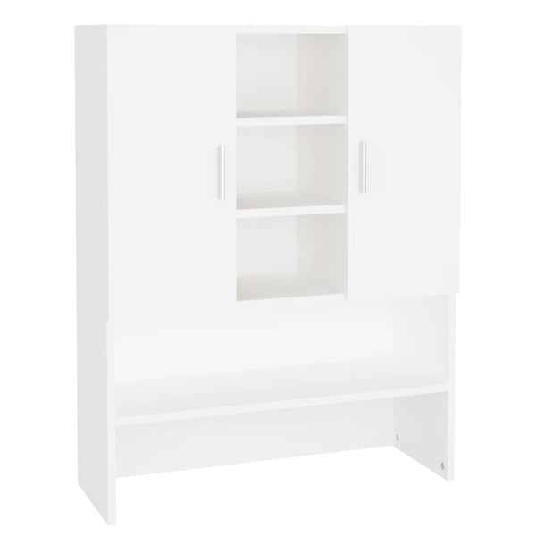 Weißer Waschmaschinenschrank Progresul 70,5x25,5x90cm
