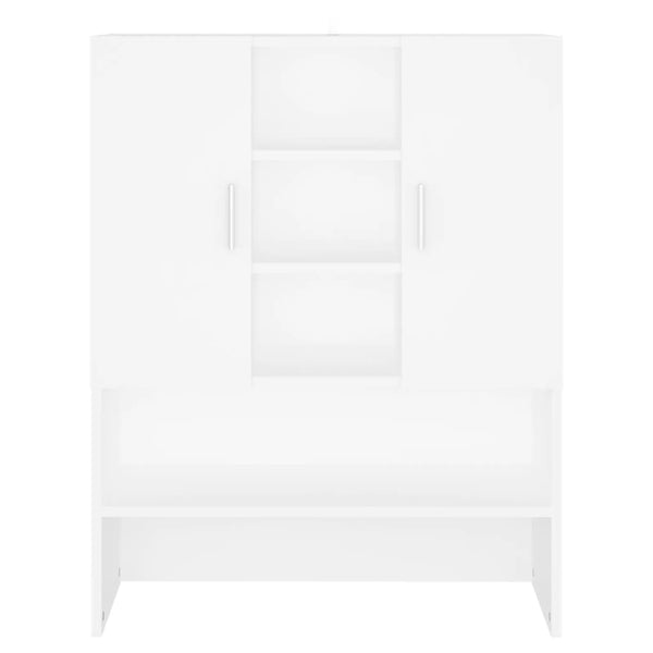 Weißer Waschmaschinenschrank Progresul 70,5x25,5x90cm