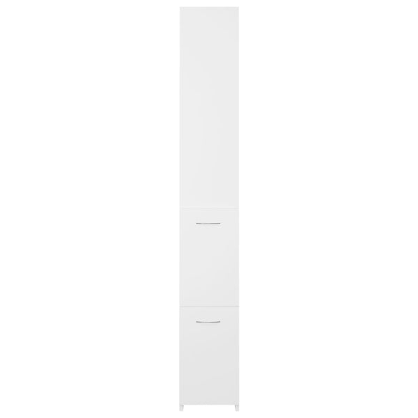 Weißer Badezimmerschrank Halie 25x26,5x170cm (Holz)