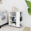 Weißer Rollcontainer Bernadina 60x35x75cm (Holz)
