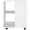 Weißer Rollcontainer Monicica 60x53x72cm (Spanplatte)