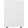 Weißer Rollcontainer Monicica 60x53x72cm (Spanplatte)
