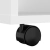 Weißer Rollcontainer Monicica 60x53x72cm (Spanplatte)