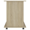 Rollcontainer Sonoma Eiche Gagriel 60x45x60cm (Spanplatte)