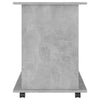 Betongrauer Rollschrank Gagriel 60x45x60cm (Holz)